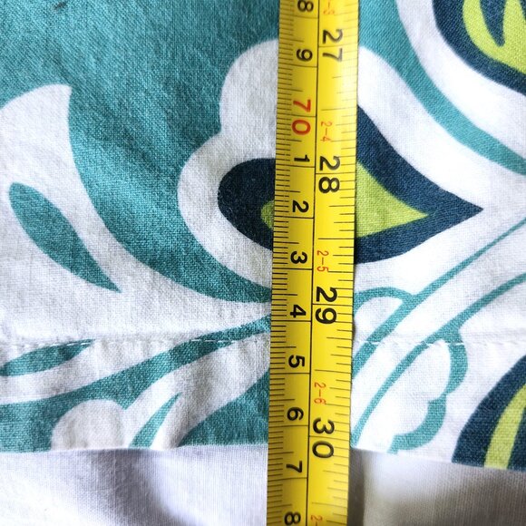 Hawaiian Tropical Shirt Mens XL Short Sleeve Button Floral Collared Blue… - Picture 9 of 11